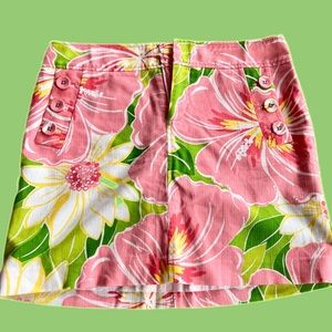 LILLY PULITZER flower SKIRT